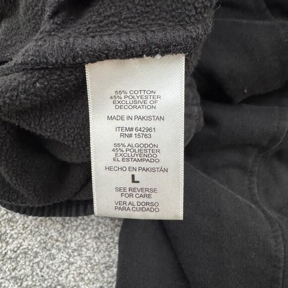 Champion Elite Pants Mens Large Black Joggers Sweatpants Pockets Fleece Casual - Picture 10 of 13